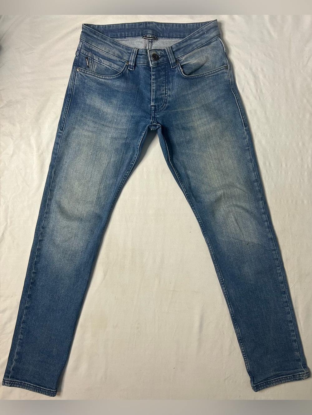 Strellson Robin Slim Fit Jeans Men’s 29x32 Light Wash Stretch Denim